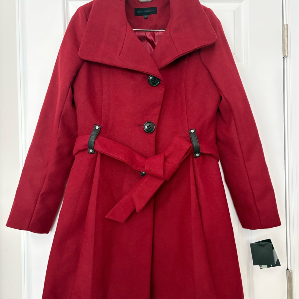Steve Madden Scarlet Belted Trench Coat